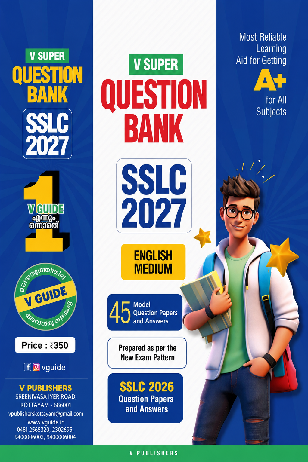 V Super Question Bank SSLC 2027 – English Medium