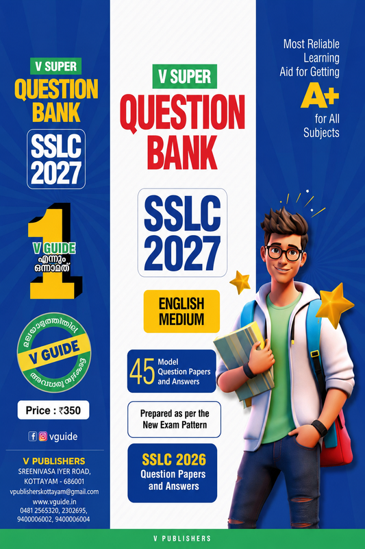 V Super Question Bank SSLC 2027 – English Medium